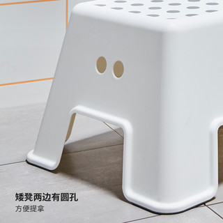 IKEA 宜家 BOLMEN伯蒙踏防滑脚踏凳马桶凳脚凳加厚家用结实踩脚凳 白色凳