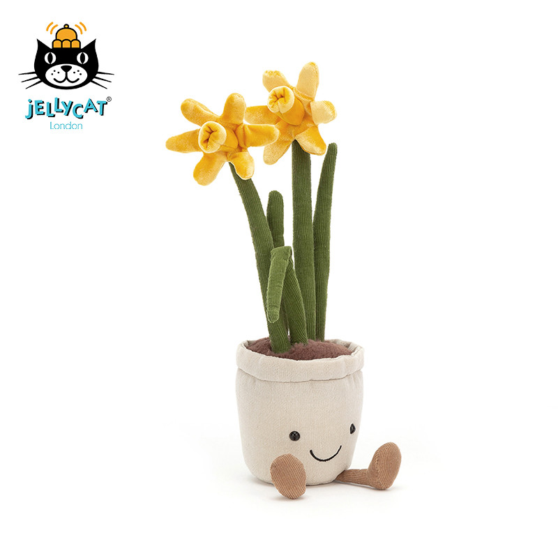 Jellycat英国可爱趣味水仙花柔软毛绒玩具可爱儿童公仔 报价价格评测怎么样 什么值得买