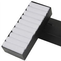 Langsha 浪莎 男士中筒袜套装 LW279 10双装 白色