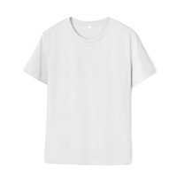 Nan ji ren 南极人 男士圆领短袖T恤 NJR-KLSL2000 常规款 白色 XXL