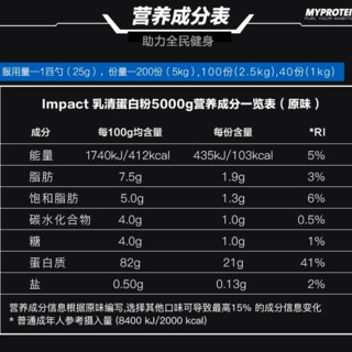 MYPROTEIN 乳清蛋白粉 巧克力香蕉味 5.5磅