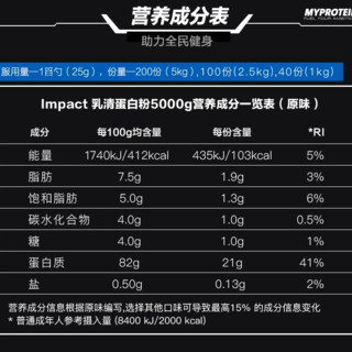 MYPROTEIN 乳清蛋白粉 柔滑巧克力味 1kg