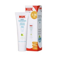 NUK 无氟儿童牙膏 苹果香蕉味 50ml