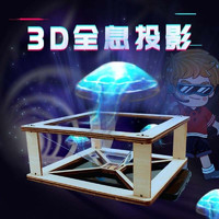 有券的上：KIDNOAM 3D全息投影小制作材料包