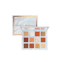 VENUS MARBLE 大理石二代眼影盘 #梦幻橘棕盘 24g