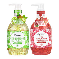 88vipkustie蔻斯汀奇异果红石榴清甜果酱沐浴露580g瓶磨砂颗粒持久