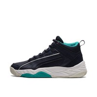 PUMA 彪马 Rebound Future Evo 中性休闲运动鞋 374899-07 黑色/绿色 40