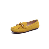 NISHIMURA MEIBUTSU 西村名物 女士豆豆鞋 T22AM19301 黄色 34
