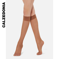 Calzedonia 女士纯色20D夏季薄款潮ins风及膝小腿JK袜LIG006