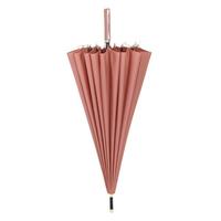 沛欣 kl1590 24骨直杆晴雨伞 皮粉色