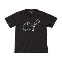 UNIQLO 优衣库 X 宝可梦 男女款圆领短袖T恤 436660 黑色 4XL