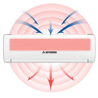 MITSUBISHI HEAVY INDUSTRIES 三菱重工 SRKQG35D5VBW 新三级能效 壁挂式空调 1.5匹