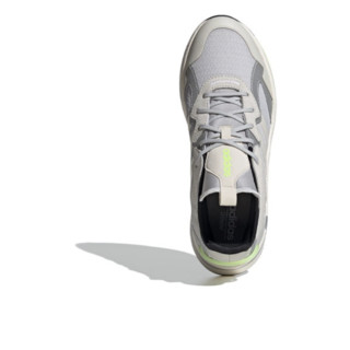 adidas NEO Futureflow 男子休闲运动鞋 FX9147 深米色/白/绿 44