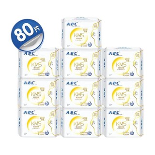 ABC 日用 纤薄透气姨妈巾套装 240mm*10包80片