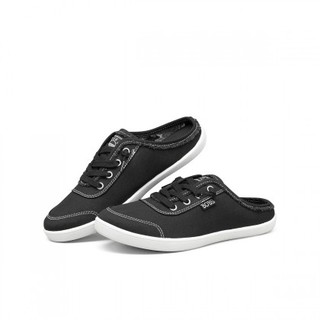 SKECHERS 斯凯奇 Bobs B Cute 女子运动帆布鞋 113509/BLK 黑色 38.5