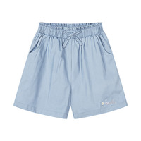 Deesha 笛莎 B32229601 女童五分裤 雾霾蓝 120cm