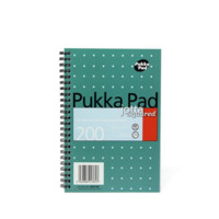 Pukka Pad 7153 A5线圈网格笔记本 荧光玫红 单本装