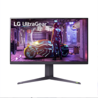 LG 乐金 32GQ850 31.5英寸 IPS G-sync FreeSync 显示器（2560×1440、260Hz、98%DCI-P3、HDR600）