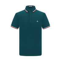 navigare 纳维凯尔 男士短袖POLO衫 1325521521 墨绿 XXL