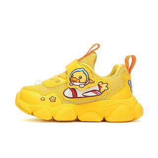 B.Duck BY128A1913 儿童休闲运动鞋 黄色 24码