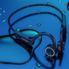 sounder x4s 骨传导 蓝牙耳机 声德 X4S耳机 仅25克 IP56级防水技术 超长续航 黑色