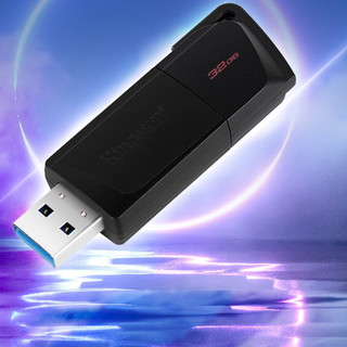 Kingston 金士顿 DTXM USB 3.2 Gen 1 U盘 黑色 32GB USB-A