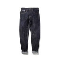 MBBCAR 窄幅 男士牛仔长裤 Mbbn718A 洗水磨毛蓝 30