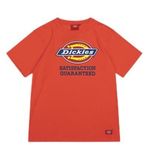 Dickies 帝客 男士圆领短袖T恤 182W30EC04 中红色 M