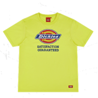 Dickies 帝客 男士圆领短袖T恤 182W30EC04 牛油黄 XL