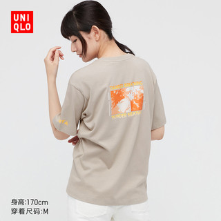 优衣库 女装(UT)MANGA印花T恤(短袖)(鬼灭之刃系列)442570 UNIQLO