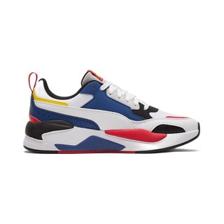 PUMA 彪马 X-Ray2 中性休闲运动鞋 374121-02 白/亮蓝/黑色/浅灰/鲜红色 40