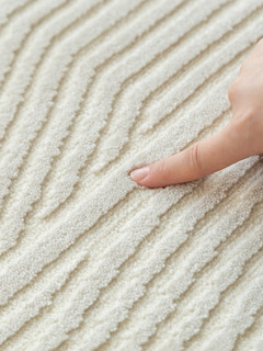 客厅地毯现代简约沙发茶几毯纯色轻奢高级感日式侘寂风卧室床边毯