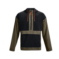 UNDER ARMOUR 安德玛 Rush Popover 男子运动卫衣 1366188-361 绿色 S