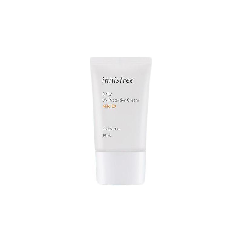 innisfree 悦诗风吟 自然关爱日护防晒霜 轻柔 SPF35 PA++ 50ml*2