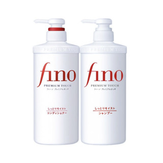 Fino 芬浓 透润美容液强韧发丝洗护套装洗发水550ml+护发素550ml