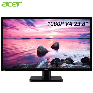 acer 宏碁 EN240Y 23.8英寸 VA 显示器(1920×1080、60Hz）