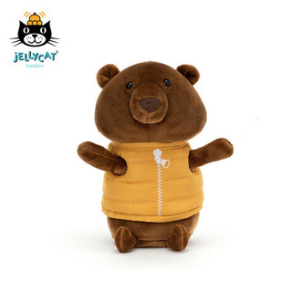 jELLYCAT 2021款露营小熊毛绒玩具安抚玩偶生日礼物送礼可爱公仔 露营小熊 H18 X W9 CM