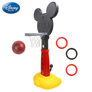 Disney 迪士尼 儿童篮球架 男孩玩具可升降移动篮球框投篮调节高度 室内家用户外健身玩具生日节日礼物 米奇款