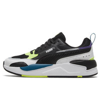 PUMA 彪马 X-ray 2 Square 中性休闲运动鞋 373108-01 白/黑色/明黄色/深/蓝色/紫罗兰 42.5