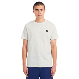 FRED PERRY 佛莱德·派瑞 男士圆领短袖T恤 FPXTEM1600XMI 白色 M