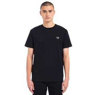 FRED PERRY 佛莱德·派瑞 男士圆领短袖T恤 FPXTEM1600XMI 海军蓝 XS