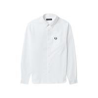 FRED PERRY 佛莱德·派瑞 男士长袖衬衫 FPXSTSM2012MI 白色 XS