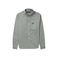 FRED PERRY 佛莱德·派瑞 男士长袖衬衫 FPXSTSM2012MI 绿色 XL