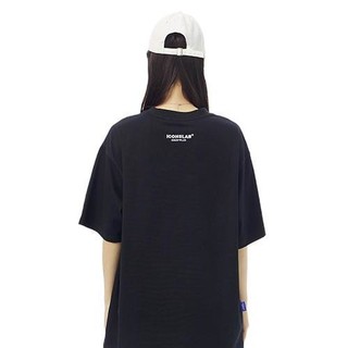 ICONSLAB X SSUR PLUS 男女款圆领短袖T恤 IC2220021025 黑色 XL