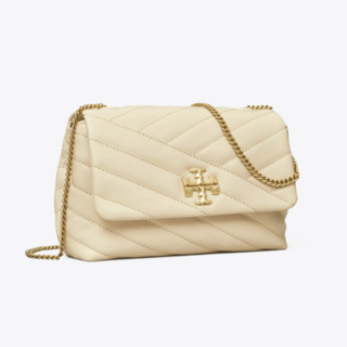 TORY BURCH 汤丽柏琦 KIRA系列 CHEVRON 女士迷你手袋 90460 奶油白 迷你