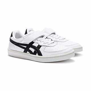 Onitsuka Tiger 鬼塚虎 GSM PS系列 大童运动板鞋 1184A022-101 黑白色 28.5