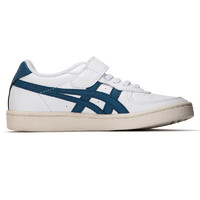 Onitsuka Tiger 鬼塚虎 GSM PS系列 大童运动板鞋 1184A022-103 白/藏蓝色 27