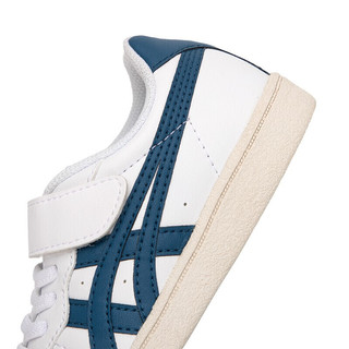 Onitsuka Tiger 鬼塚虎 GSM PS系列 大童运动板鞋 1184A022-103 白/藏蓝色 30