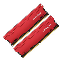 JUHOR 玖合 星辰 3600影刃红甲 DDR4台式机内存条 16GB（8GB*2）套装