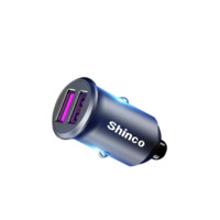 Shinco 新科 M2 车载充电器 双USB车充 黑色